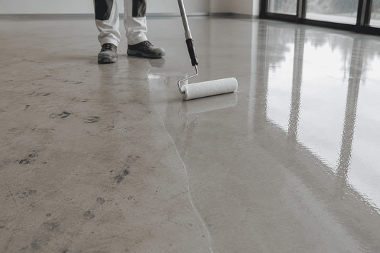 Epoxidharzboden versiegeln: Warum der Topcoat so wichtig ist