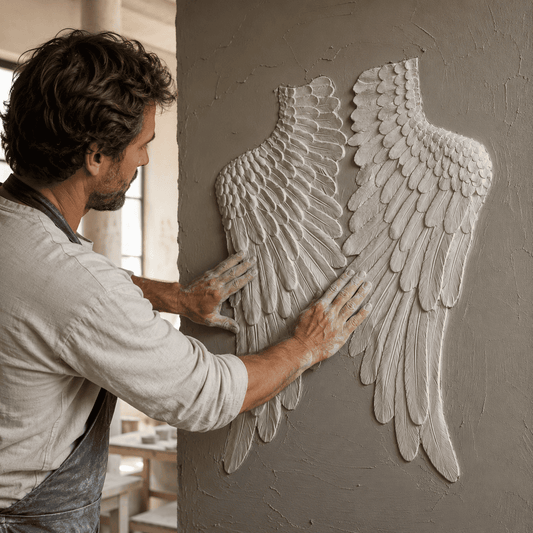 Stempelmatrize Flügel Relief