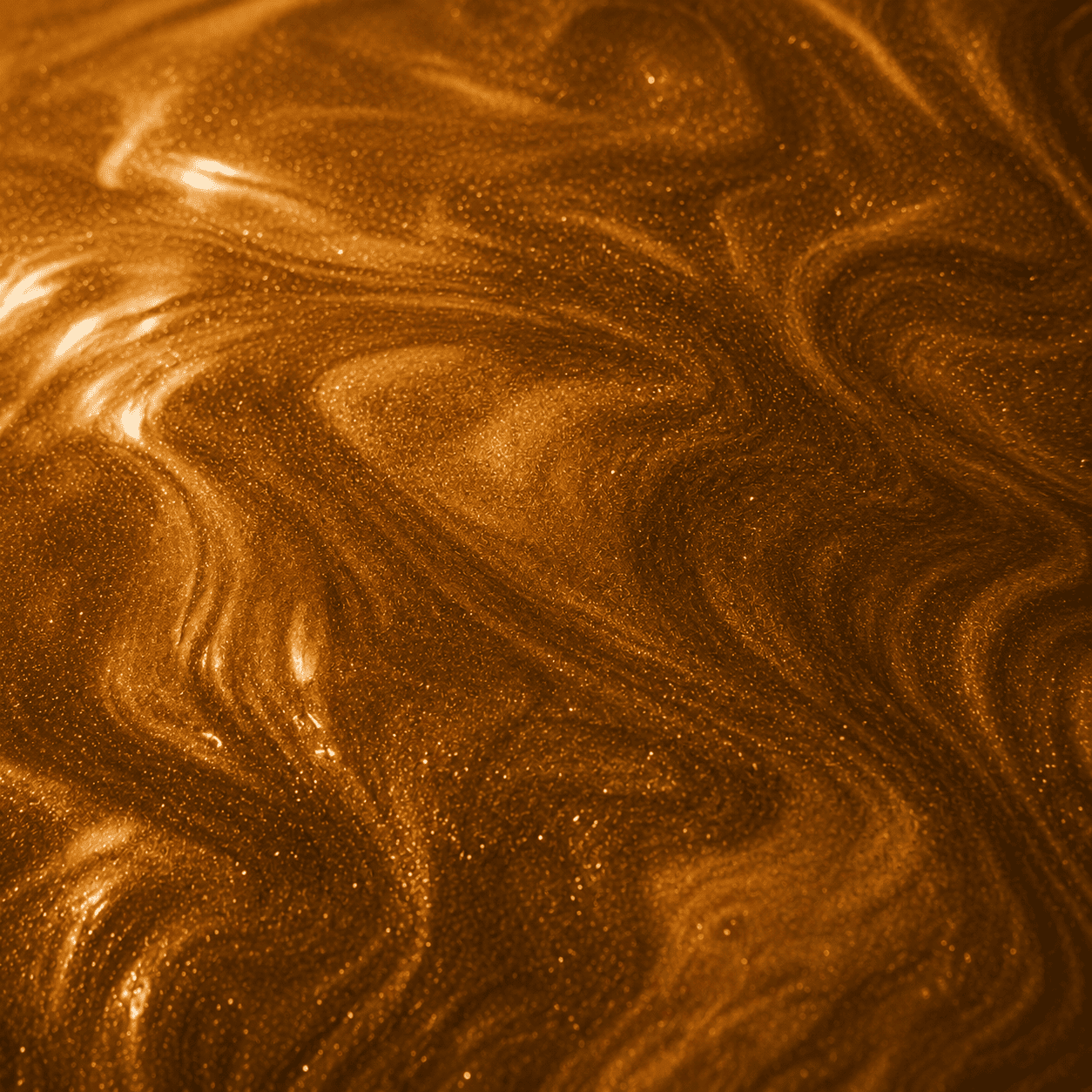 Orange Goldener Boden Nahaufnahme