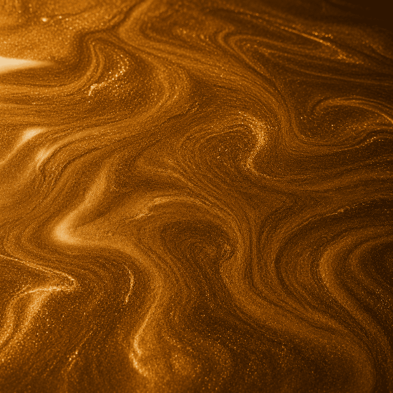 Gold schimmernder Boden Nahaufnahme