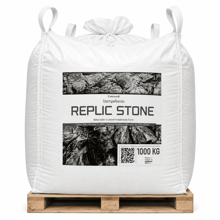 Replic Stone – Stempelbeton für Kunstfelsen & Steinoptik