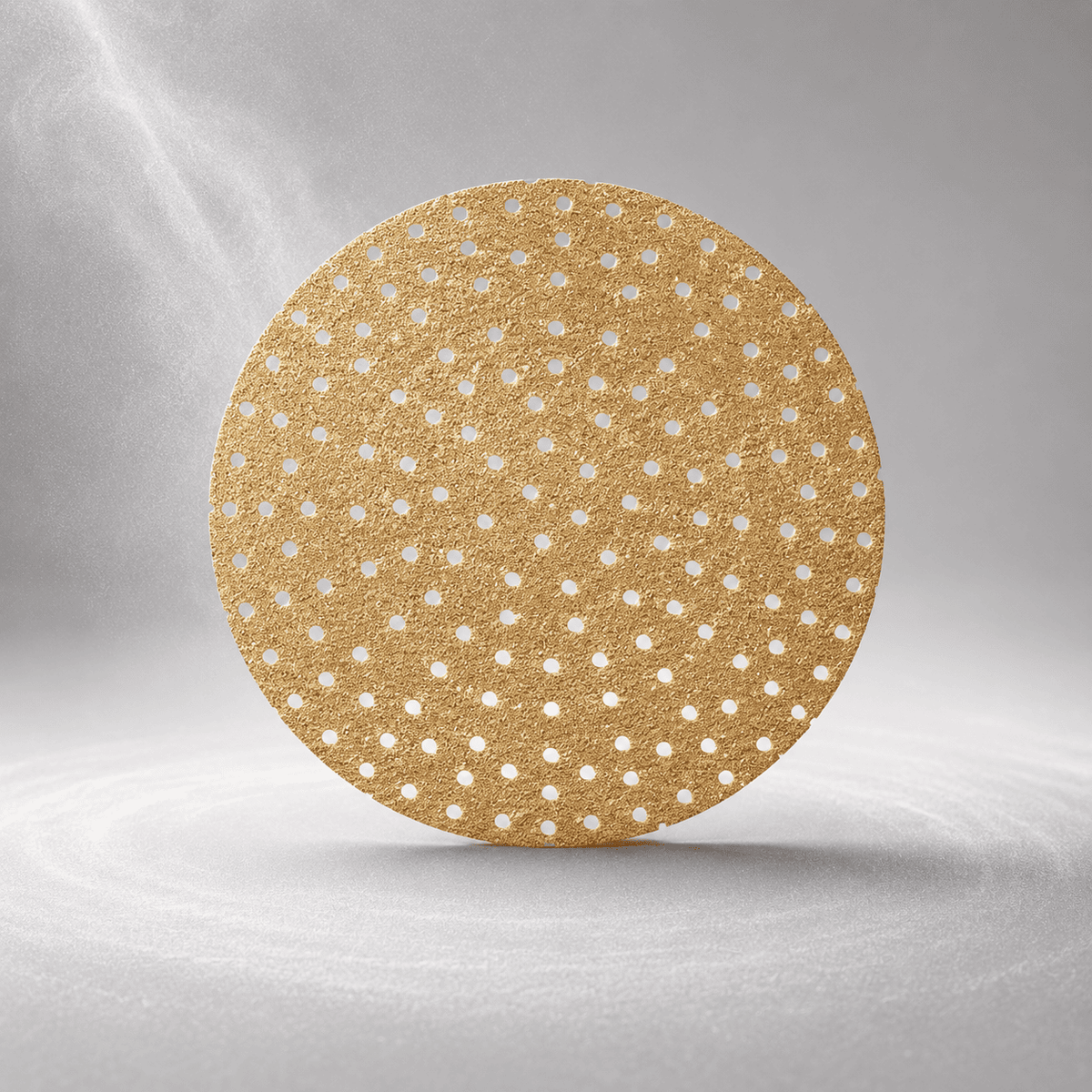 Rundes 150-mm-Schleifpapier mit Mehrloch-Lochbild für Exzenterschleifer – langlebiges Premium-Schleifmittel für effiziente Staubabsaugung, hohe Schleifleistung und gleichmäßige Ergebnisse auf Holz, Lack, Spachtel und Beton.