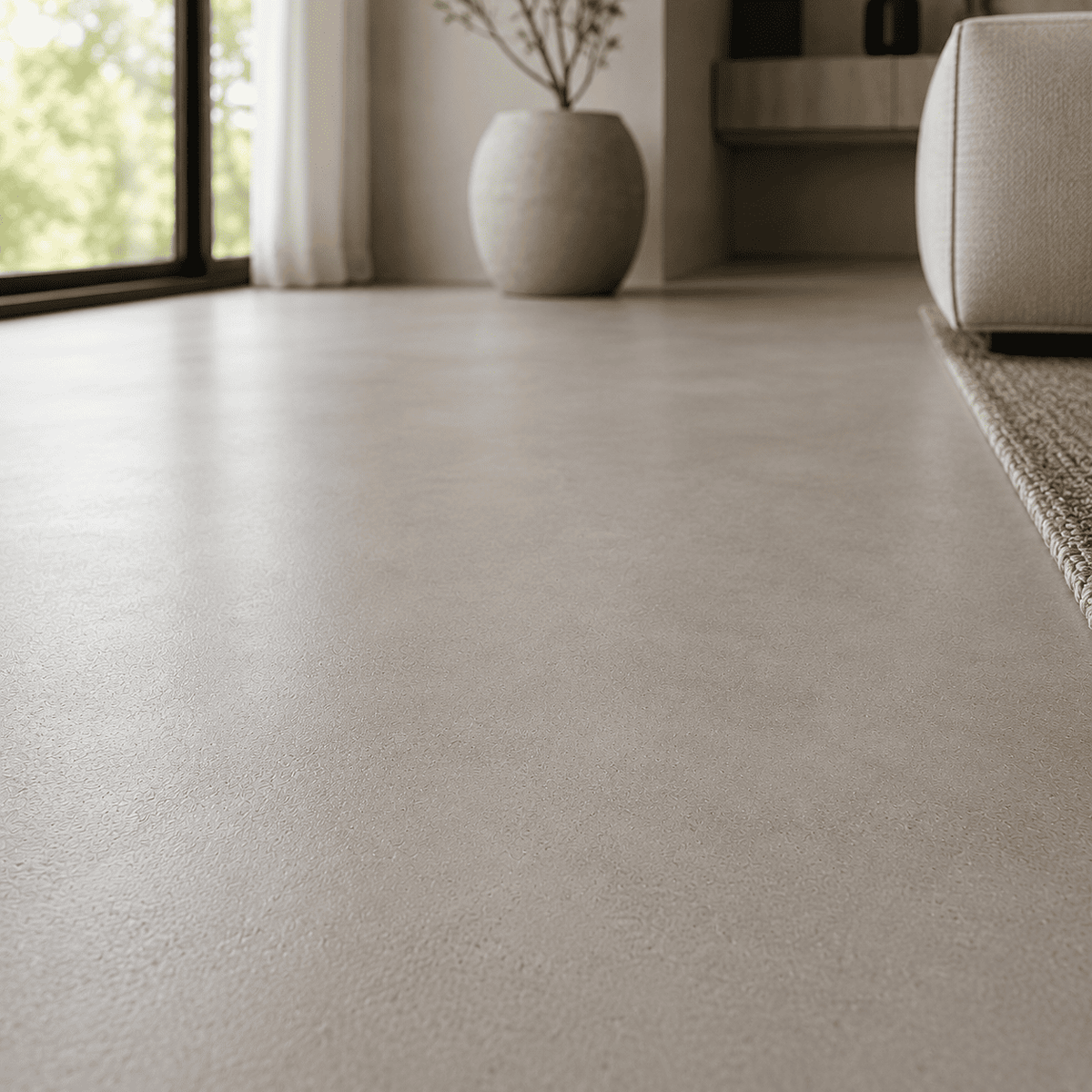 Matter PU Top Coat für modernen fugenlosen Wohnraumboden