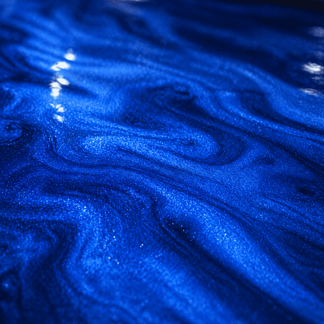 Himmelblau Schimmernder Boden