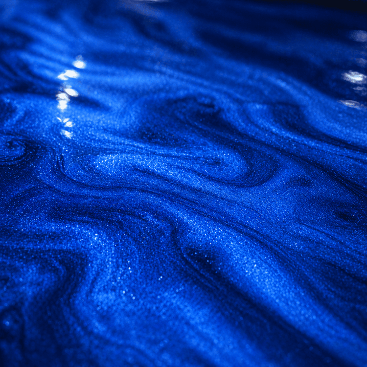 Himmelblau Schimmernder Boden