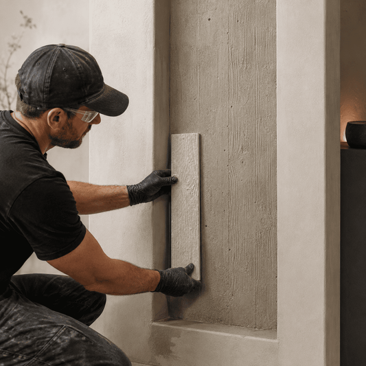 Stempelmatrize Holzmaserung für Holzoptik – klein